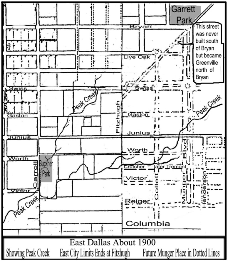 East Dallas about 1990