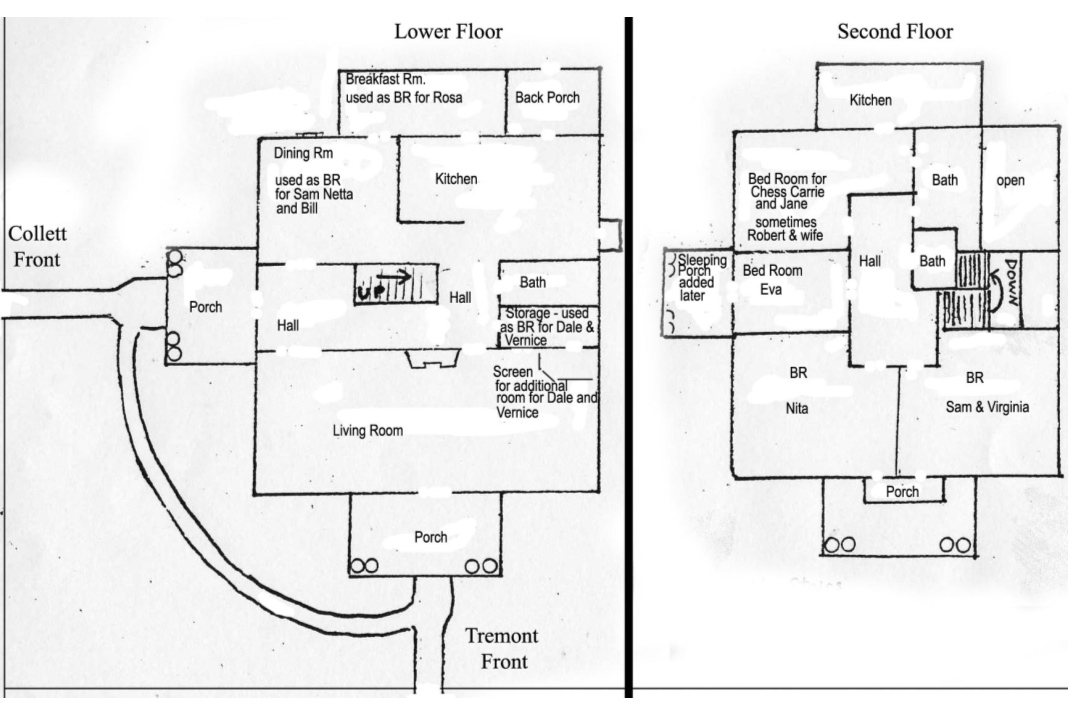4938 Tremont Layout Showing the use of Space