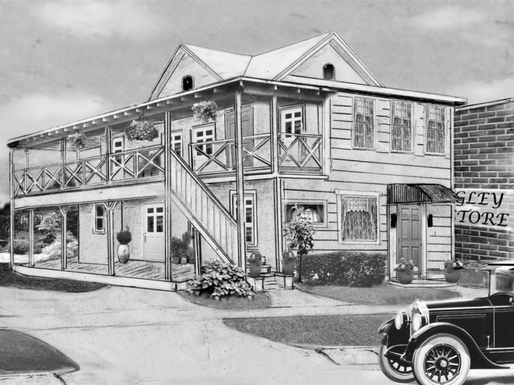 The Munger Place Ladies’ Exchange and Tea Room
