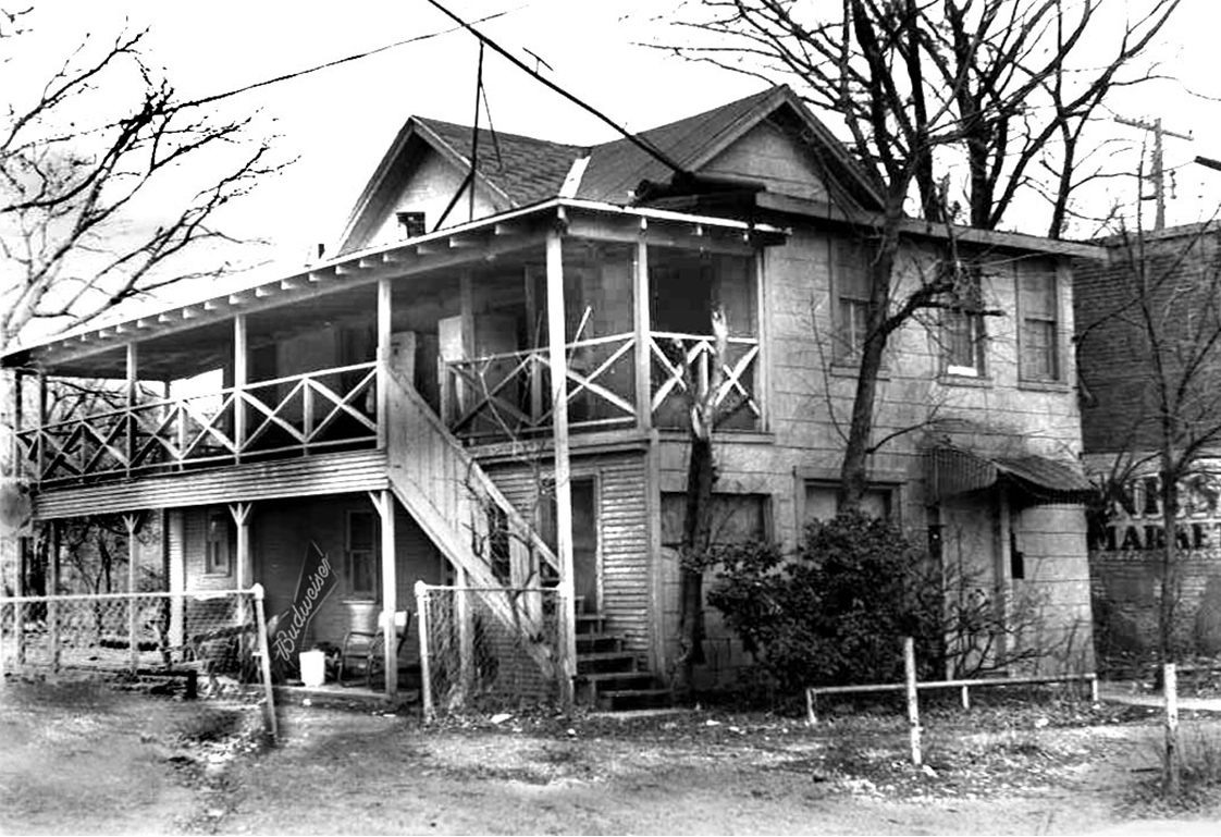 The once elegant Munger Place Women’s Exchange and Tea Room in 1978