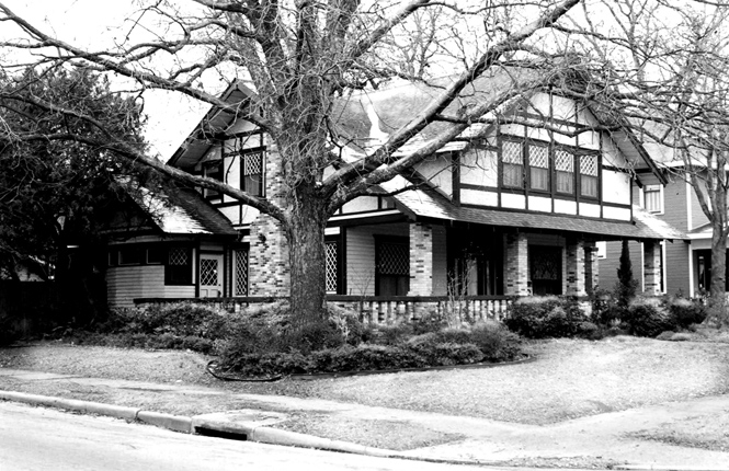 Ice on Rob & Sharon’s house was the same as it had been at the 1948 wedding