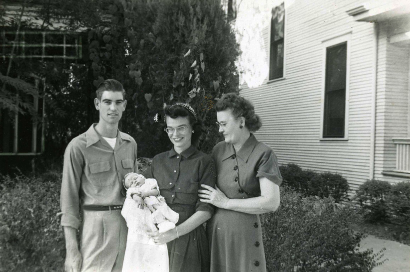 The Last Family Picture on Tremont St. Bill Teddy Nita Mom
